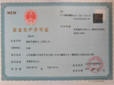 点击查看详细信息<br>标题：安全生产许可证 阅读次数：306